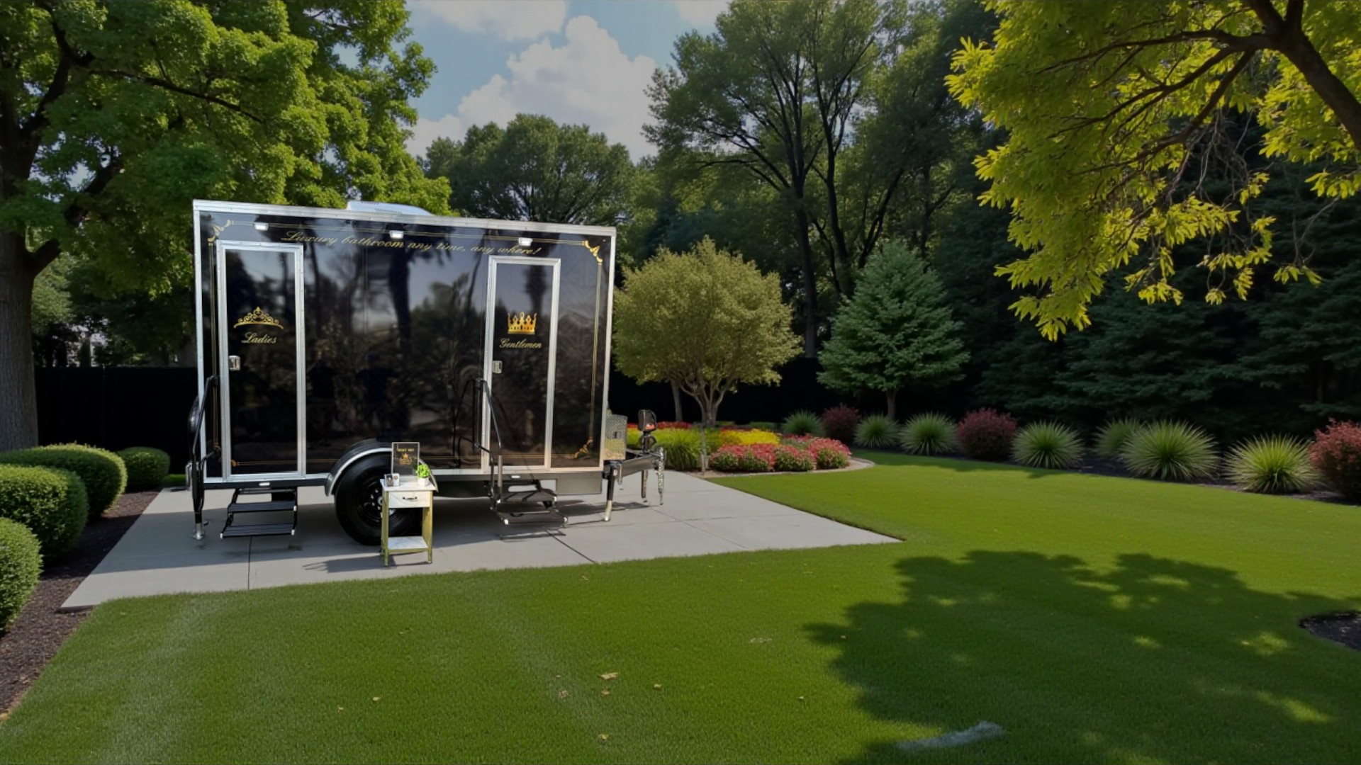 Golden Thronez Luxury Restroom Trailer Rentals Riverside San Bernardino Ontario CA Homepage Bg 1